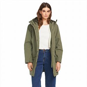 Женская зимняя куртка на молнии Volcom Somestone 10K Water Resistant Somestone 10K Water Resistant Zip Up Parka - Фото 1
