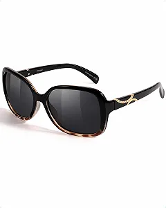 Поляризовані сонцезахисні окуляри вінтажні SIPHEW великі поляризаційні - Фото 1