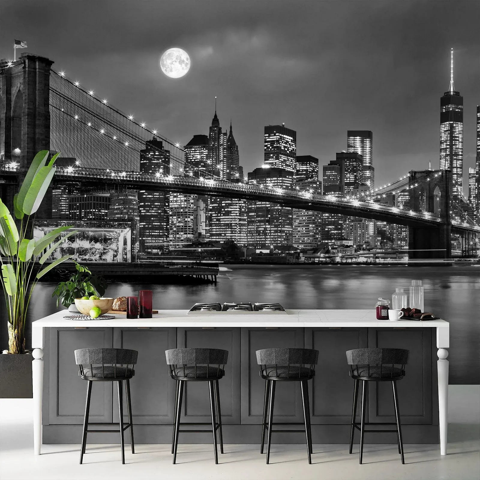 Фотошпалери New York 308 x 220 см Fleece 9101010b сучасний декор Зроблено в Німеччині, фото №6