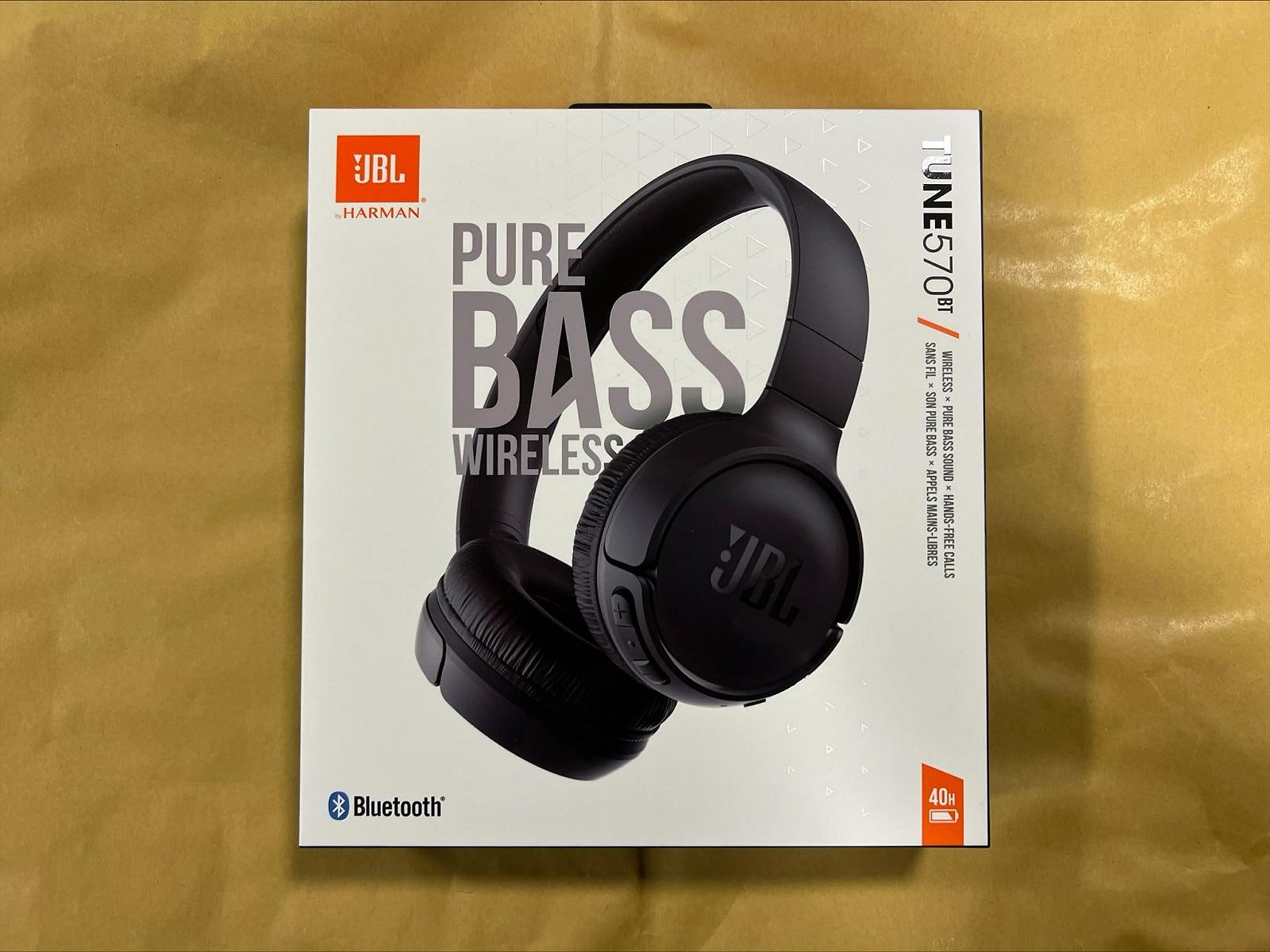 Навушники JBL T570BT Bluetooth Чорний, фото №2
