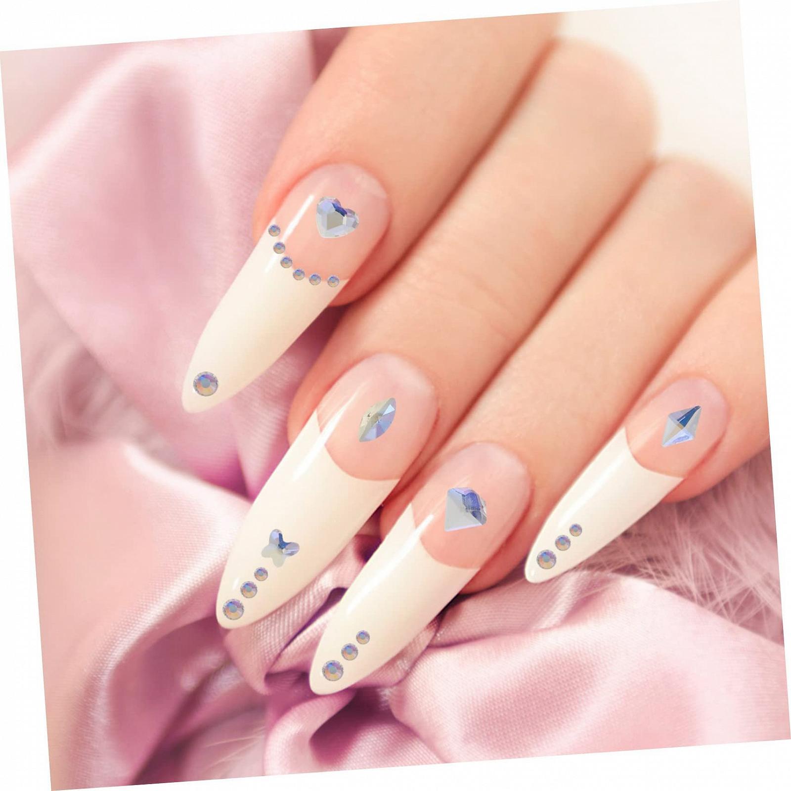 Стразы для ногтей Healeved Плоские для дизайна ногтей, 3 коробки, фото №4 Стразы для ногтей Healeved Плоские для дизайна ногтей, 3 коробки, фото №4