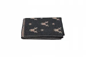 Декоративное одеяло David Fussenegger Reindeer 130 x 200 см Антрацит synthetic.ua - Фото 1