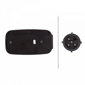 Фонарь задний HELLA 2VB 998 232-021 правый synthetic.ua - Фото 1