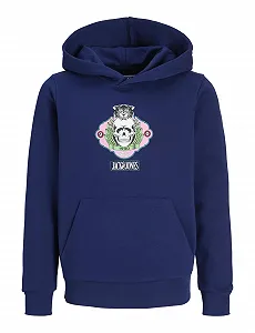 Худі JACK & JONES Jorskull Nature Sweat Hood Sn Jnr - Фото 1