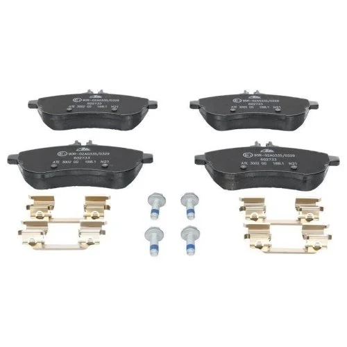 Комплект гальмівних колодок, дискове гальмо ATE 13.0460-2733.2 для MERCEDES-BENZ передня вісь, фото №2 Комплект гальмівних колодок, дискове гальмо ATE 13.0460-2733.2 для MERCEDES-BENZ передня вісь, фото №2