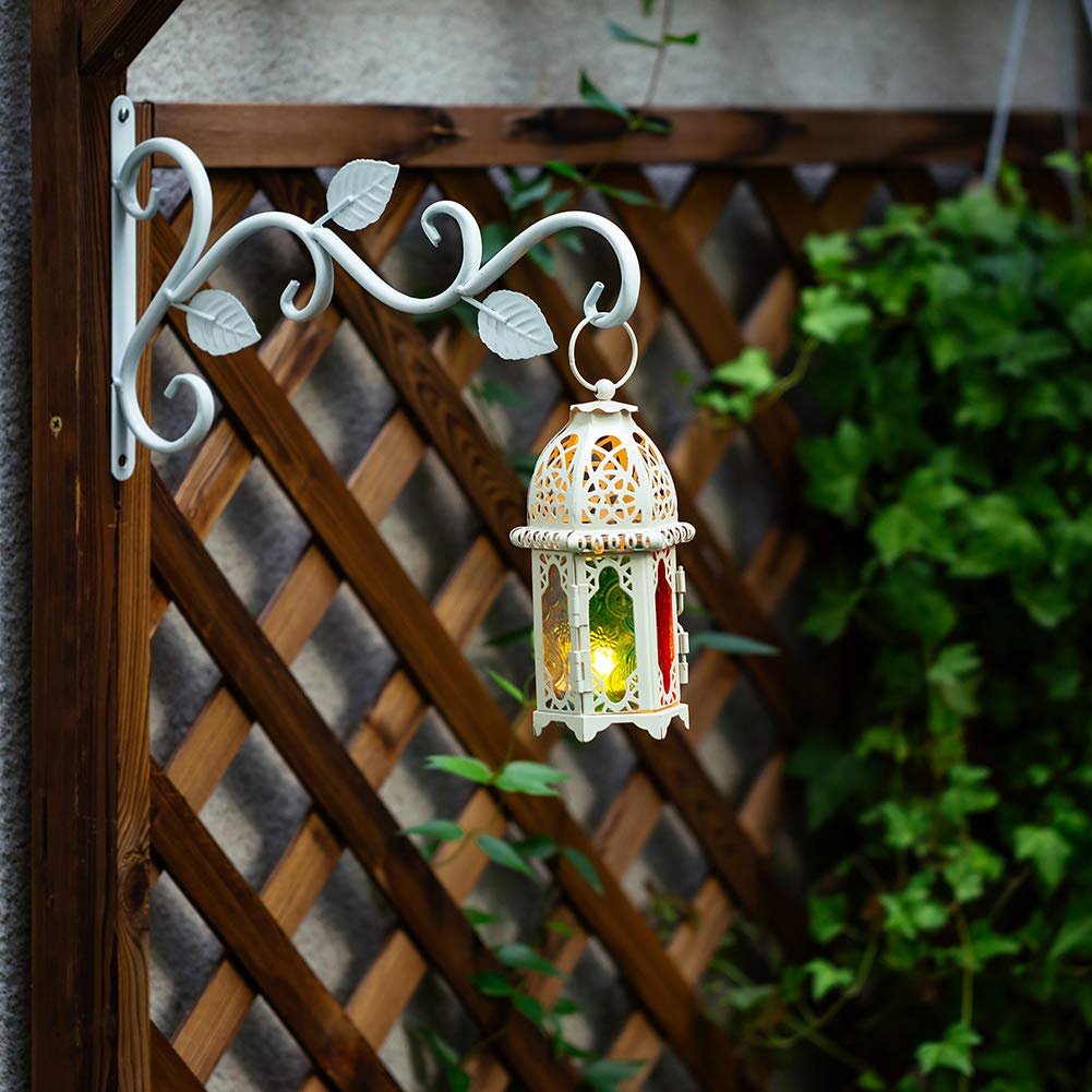 Настінні гачки для рослин Залізо Білі 29.5 см 2 шт., фото №4 Настінні гачки для рослин Залізо Білі 29.5 см 2 шт., фото №4