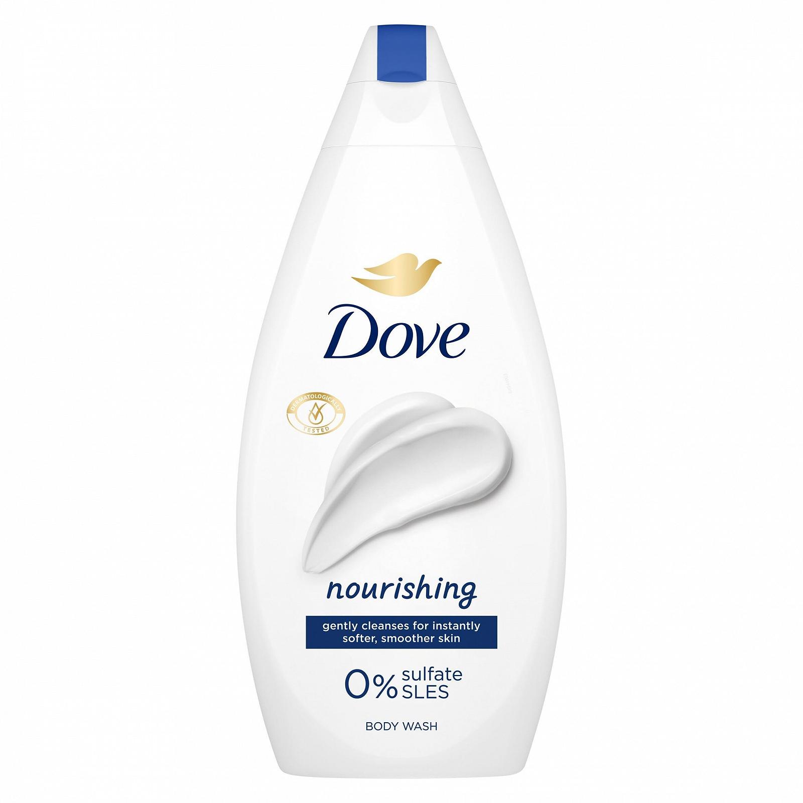 Гель для душу Dove Hydrate 6 x 450 мл з рослинними зволожувачами, фото №1
