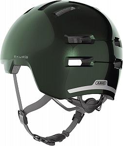 Велосипедний шолом ABUS Skurb M/55-59 Moss green  synthetic.ua - Фото 1