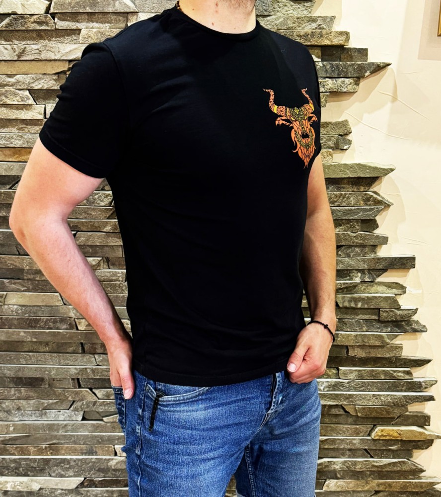 Футболка Miracle Holy Bull black, фото №3