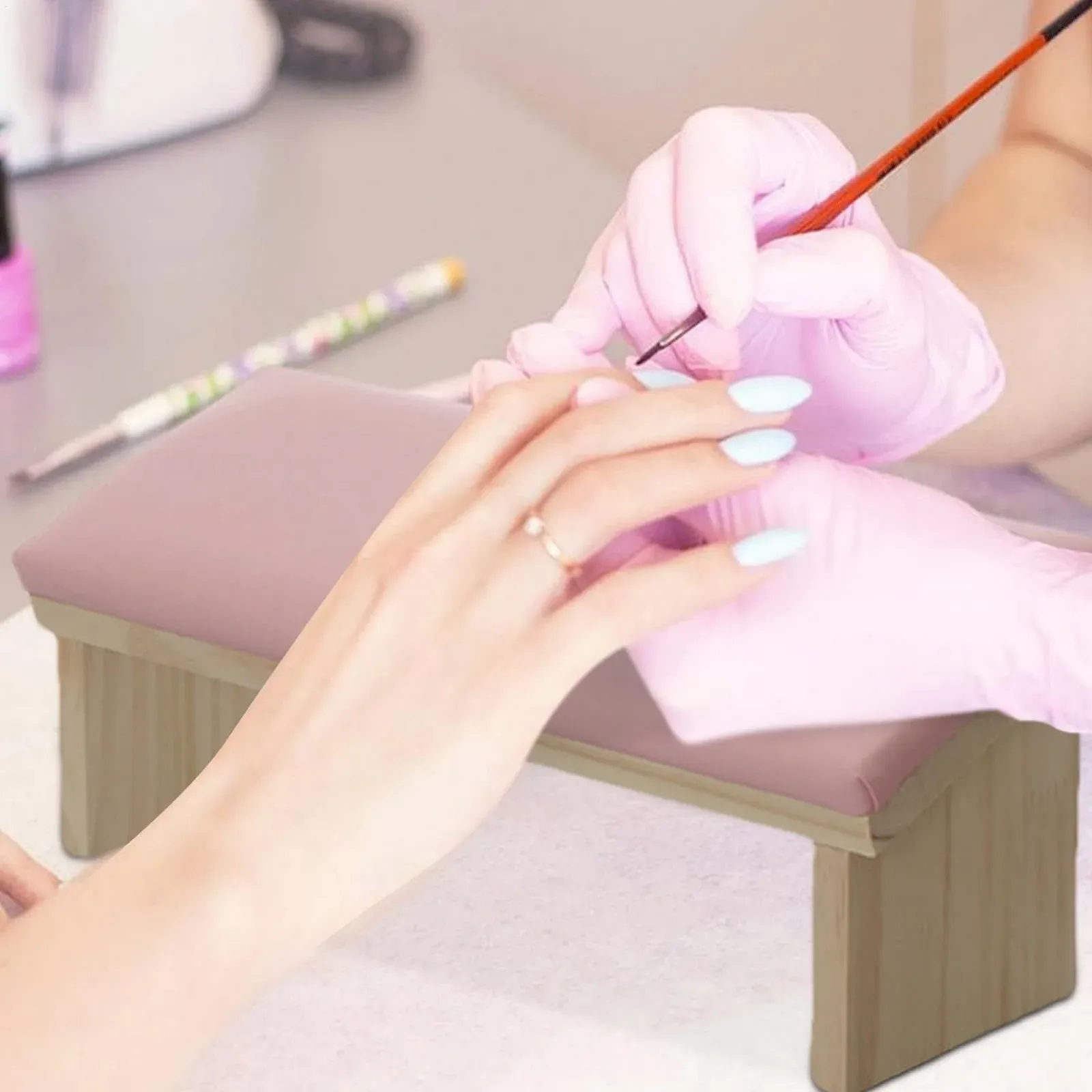 Підставка для зап'ястя Акрилова підставка для рук, фото №9