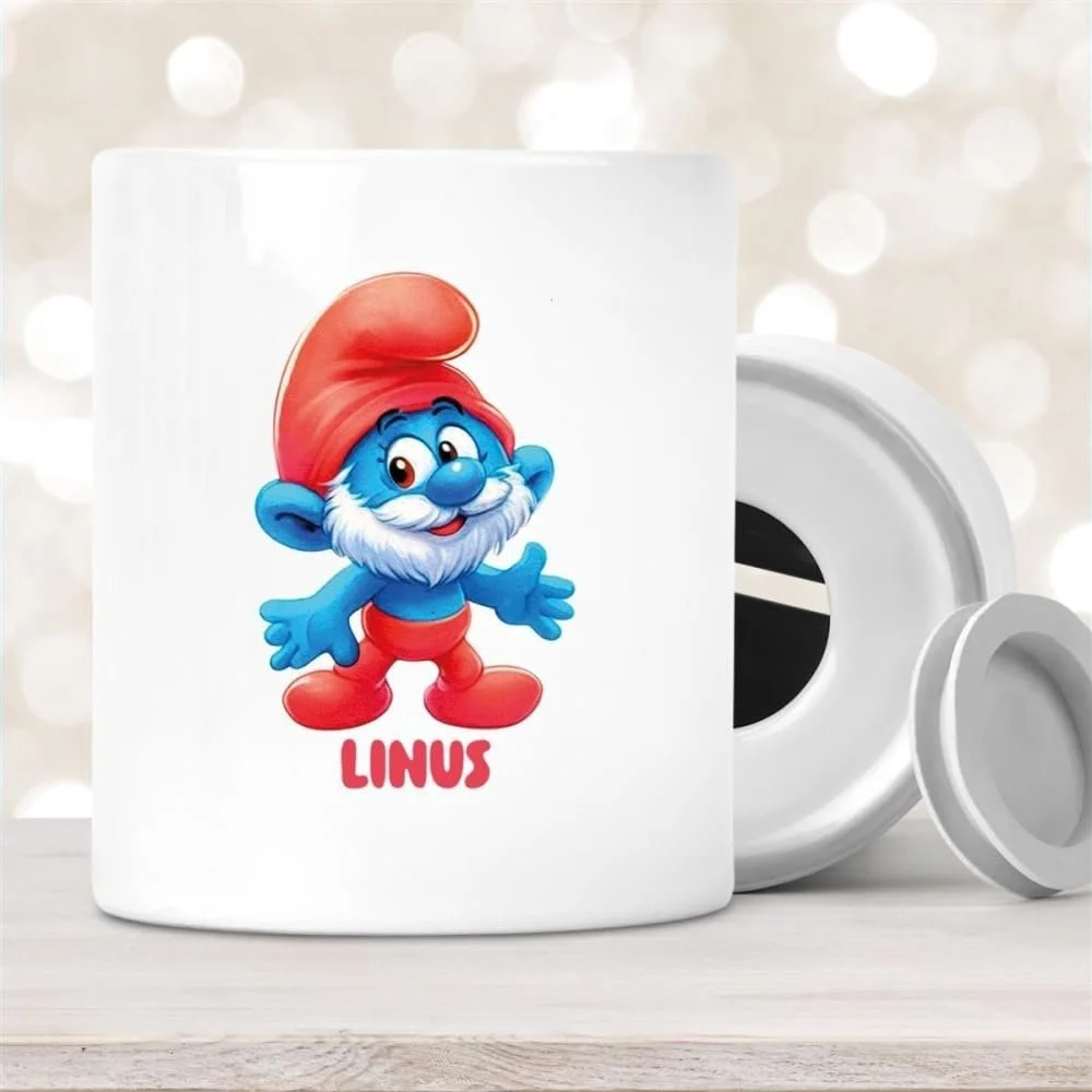 Скарбничка Smurf #4, фото №1