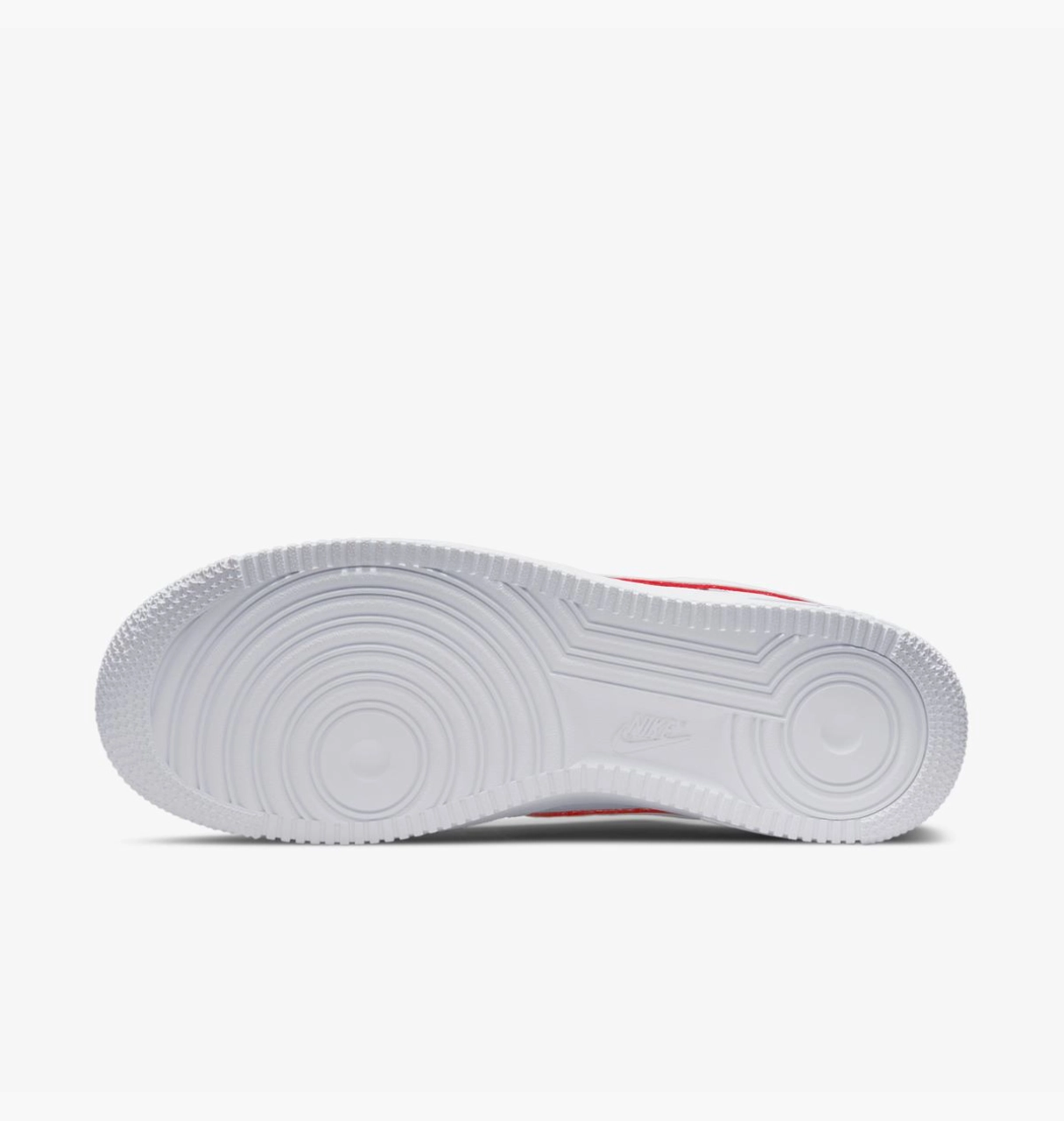 Кросівки Nike Air Force 1 Low Just Do It White Noble Green Metallic Silver University Red 46, фото №2