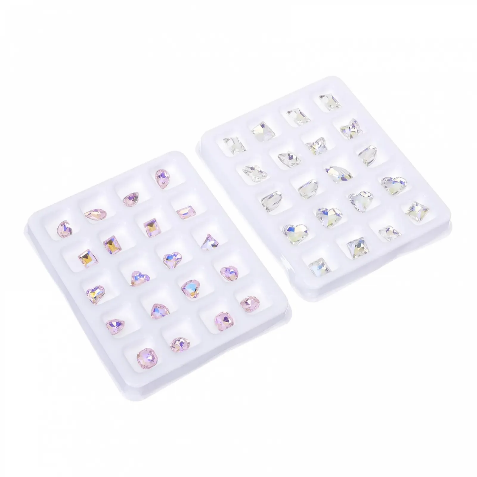 Стрази для нігтів Healeved пластикові стрази для декорування нігтів, фото №1