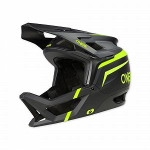 Шлем O'Neal горный велосипедный Enduro MTB DH FR Safety Standard EN1078 Ventilation Openings IPX® ACells Transition Helmet Flash V.23 взрослый черный неоновый желтый M - Фото 1