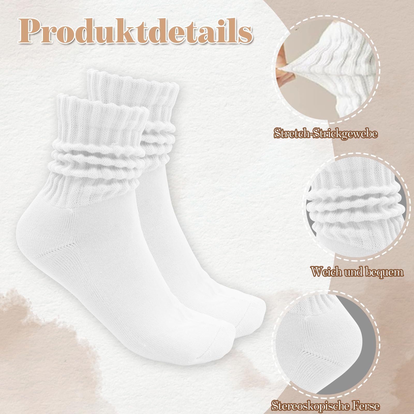 4 пары носков, 35-42, фото №3