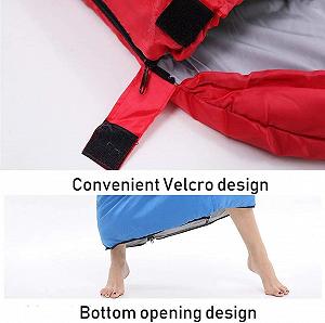 Спальний мішок MYVVKIA Envelope для дорослих підлітків дітей хлопців портативний для подорожей походів водонепроникний легкий synthetic.ua - Фото 1