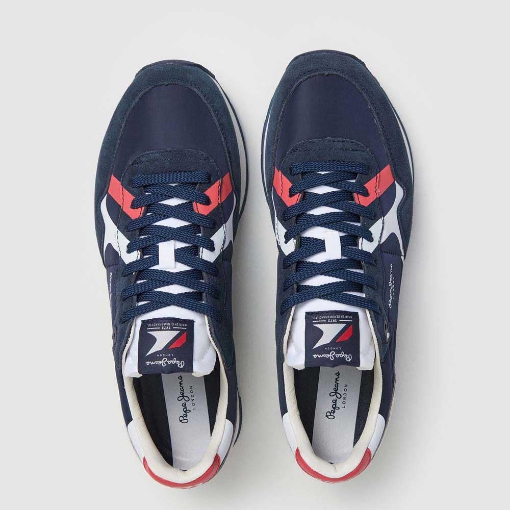 Кросівки Pepe Jeans Brit Road Шкіра Коричневий, фото №4