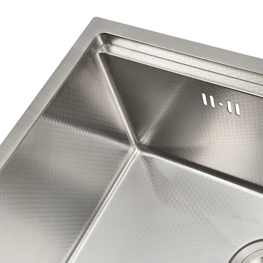 Мийка для кухні під стільницю декорована Nett NSS-5742, фото №3