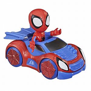 Фигурка Человек-паук и его удивительные друзья Spidey Action-Figur и машина Web-Flitzer synthetic.ua - Фото 1