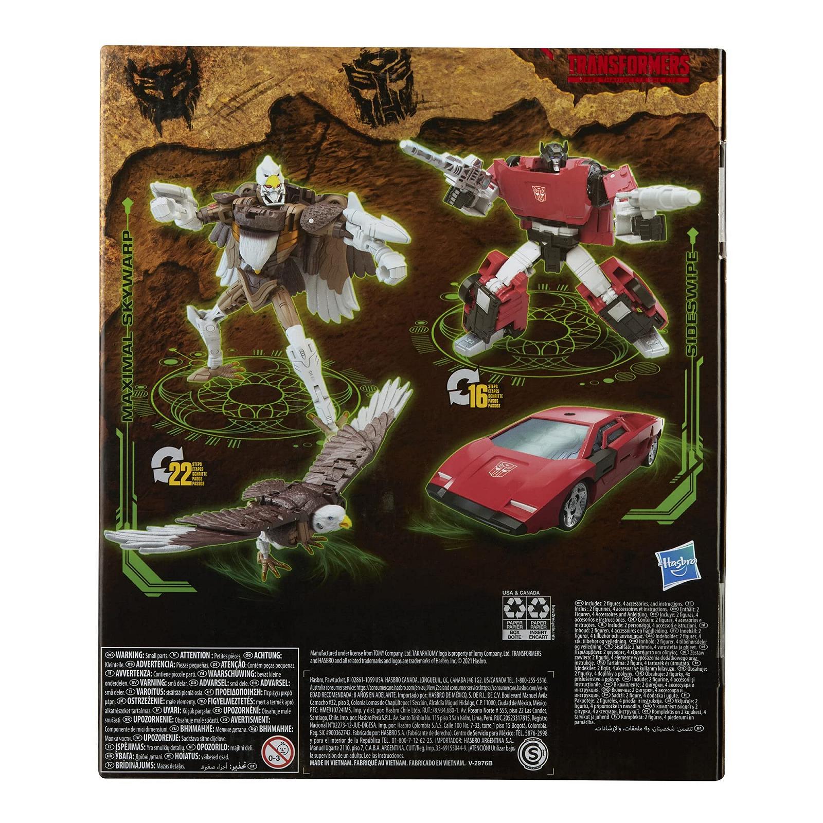 Трансформер Sideswipe, Skywarp Cерія Kingdom Battle Across Time Deluxe Class WFC-K42, 14 см, фото №15
