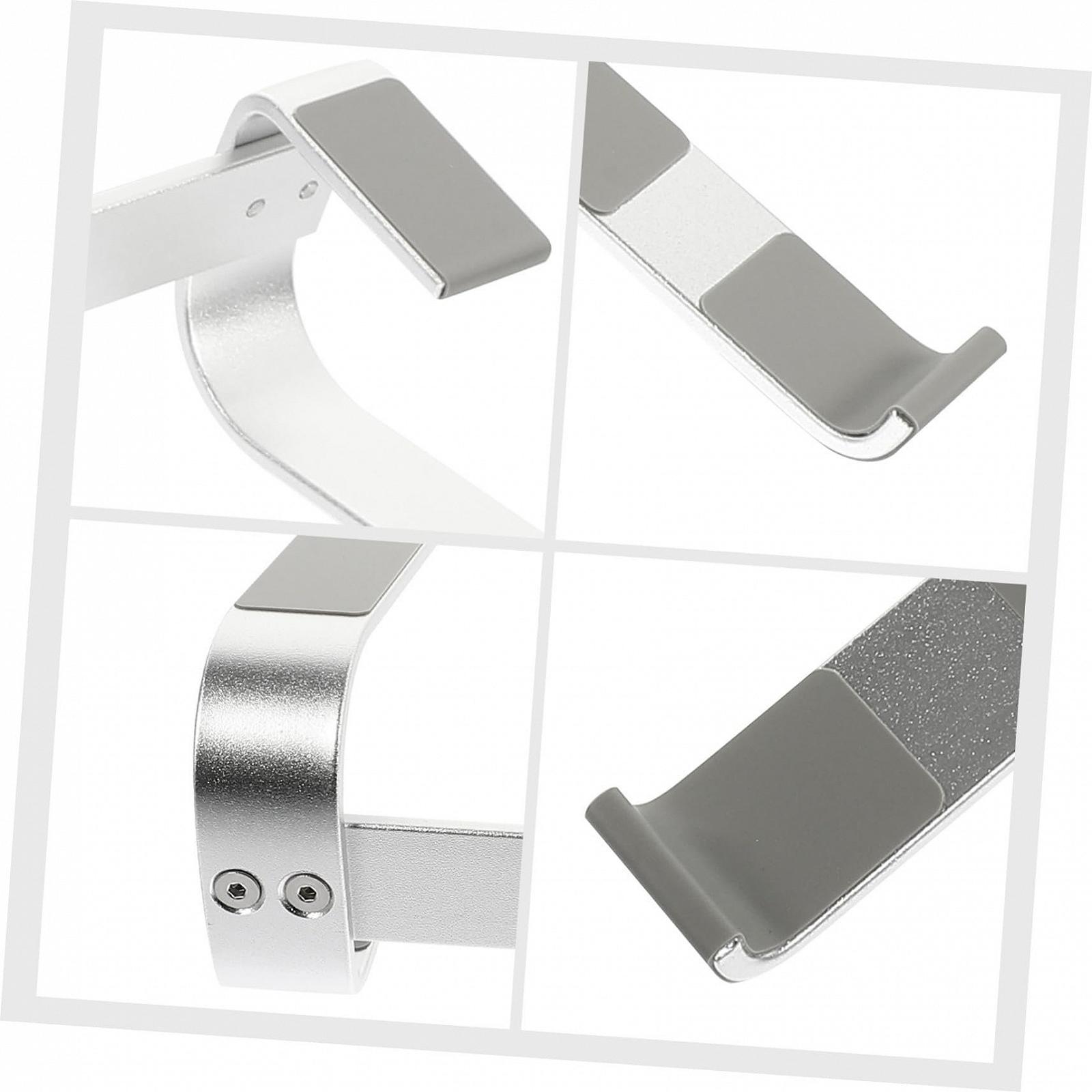 Підставка для ноутбука алюмінієва регульована по висоті ергономічна настільна, фото №9