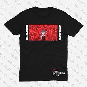 Футболка Аниме Евангелион Аянами Рей Evangelion REI TH066v2 M - Фото 1