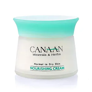 Поживний крем для обличчя CANAAN Dead Sea Minerals & Herbs для нормальної та сухої шкіри 50 мл - Фото 1