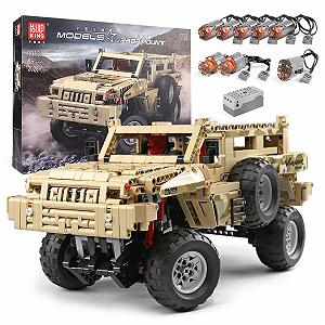 Блоки Mould King 13131 Technik App Off-Road Vehicle 2018 Clamping Масштаб 1:8 - Фото 1