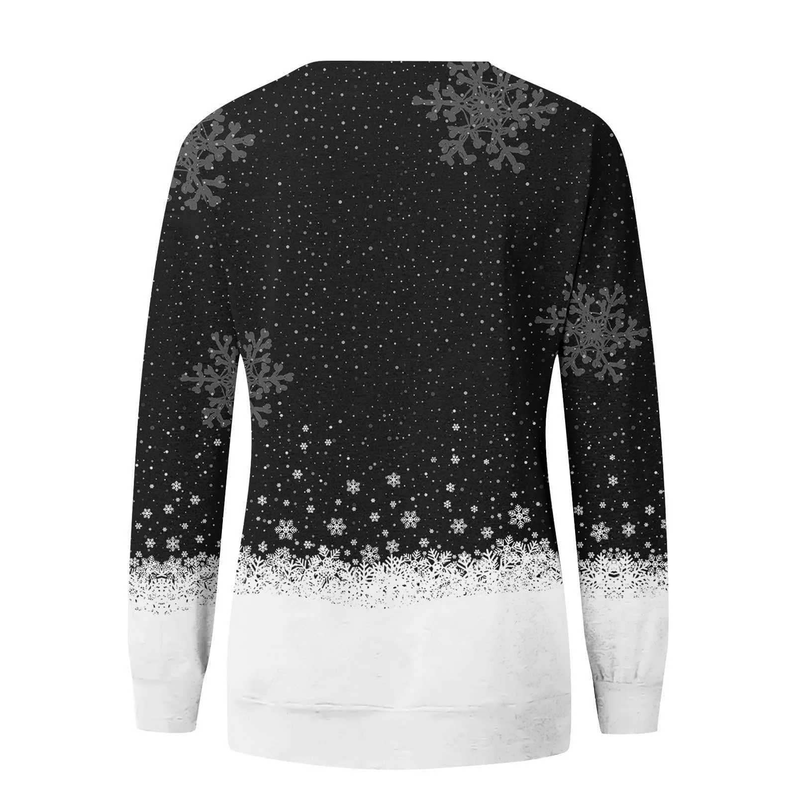 Женская Толстовка Nuaoxyeu Рождественский Снеговик Принт, фото №3 Женская Толстовка Nuaoxyeu Рождественский Снеговик Принт, фото №3