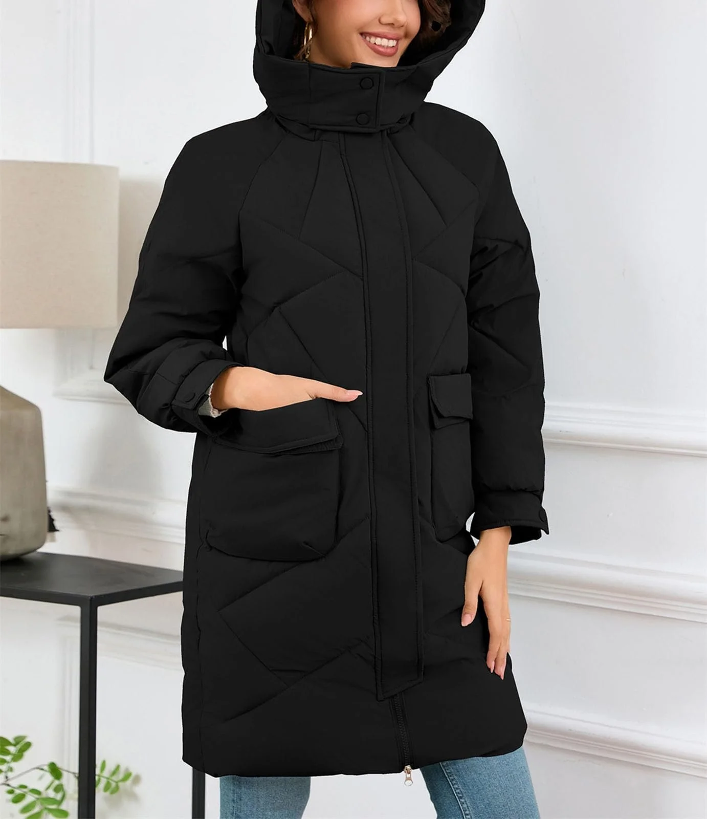 Пуховик Langer Жіночий Зимовий стьобаний, фото №4 Пуховик Langer Жіночий Зимовий стьобаний, фото №4