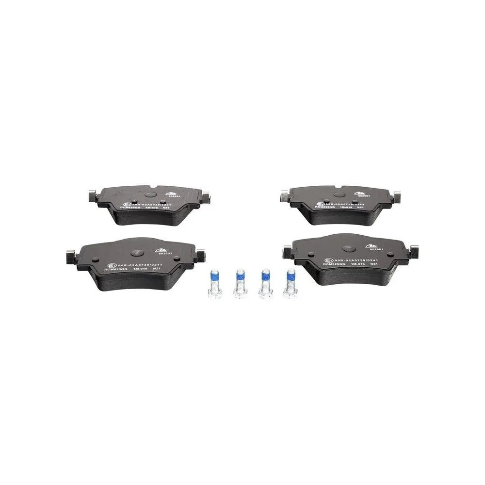 Комплект гальмівних колодок, дискове гальмо ATE 13.0460-2601.2 для BMW TOYOTA передня вісь, фото №1 Комплект гальмівних колодок, дискове гальмо ATE 13.0460-2601.2 для BMW TOYOTA передня вісь, фото №1