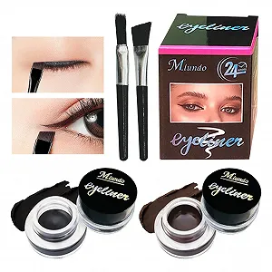 Гелева Підводка-Помадка для Брів Kongou 2-в-1, Водостійка - Фото 1