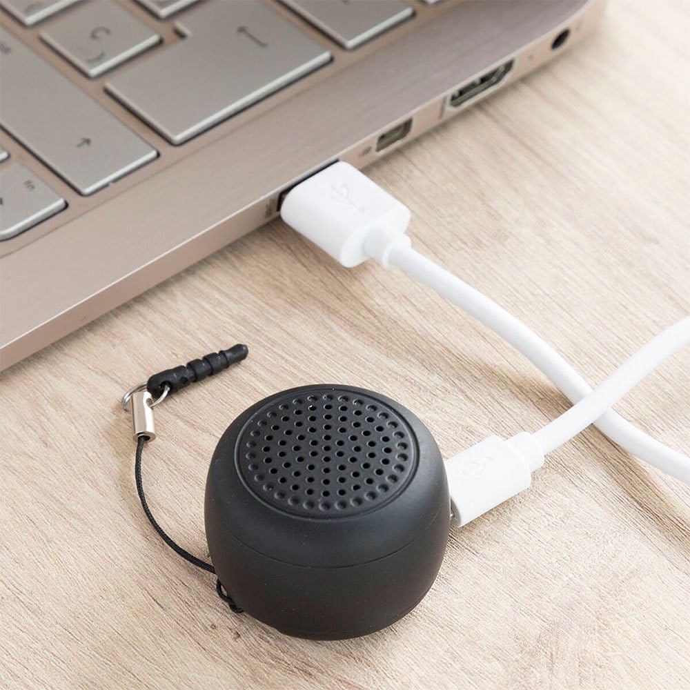 Колонка InnovaGoods Mini Wireless Rechargeable Black, фото №4