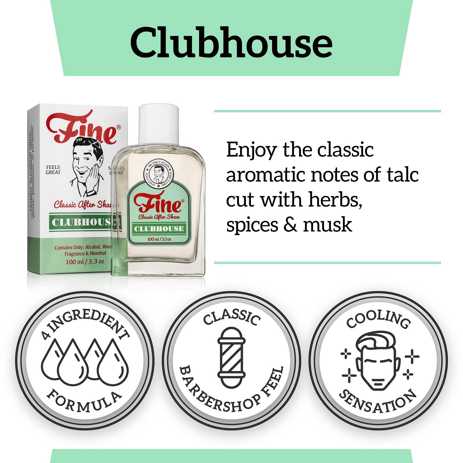 Лосьон после бритья Fine Clubhouse 100 мл, фото №4