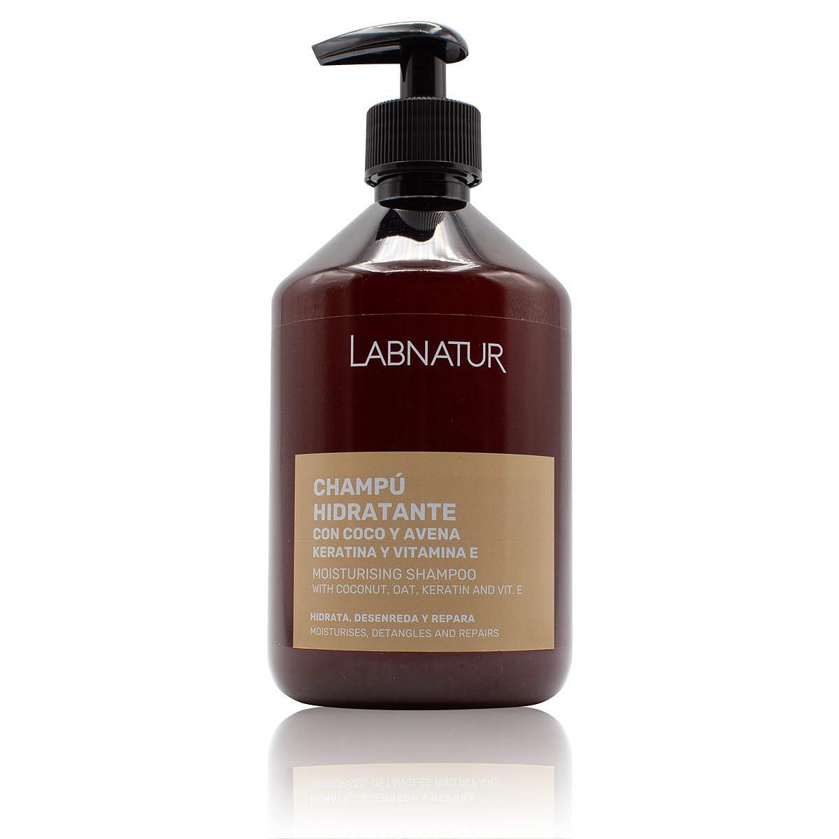 Шампунь зволожуючий Coconut and Oatmeal з кератином 500 мл, фото №1