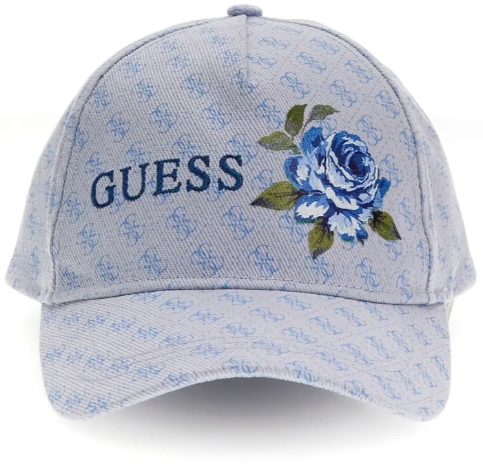 Женская денимовая кепка GUESS JEANS / Голубая / ONE SIZE, фото №1