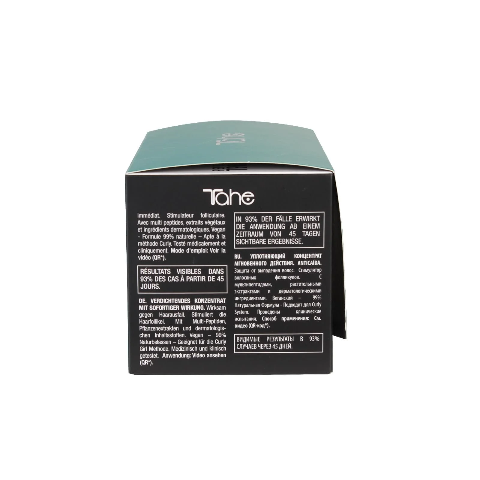 Сироватка Tahe Peptide T98 Концентрована проти випадіння волосся з ефектом густоти та мультипептидами, фото №4