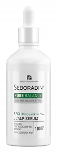 Сыворотка Seboradin Укрепляющая для тонких волос для жирной кожи головы Интенсивный уход за кожей головы Регулирование Sebum Алоэ Вера Ниацинамид Pure Ballance 100 мл - Фото 1