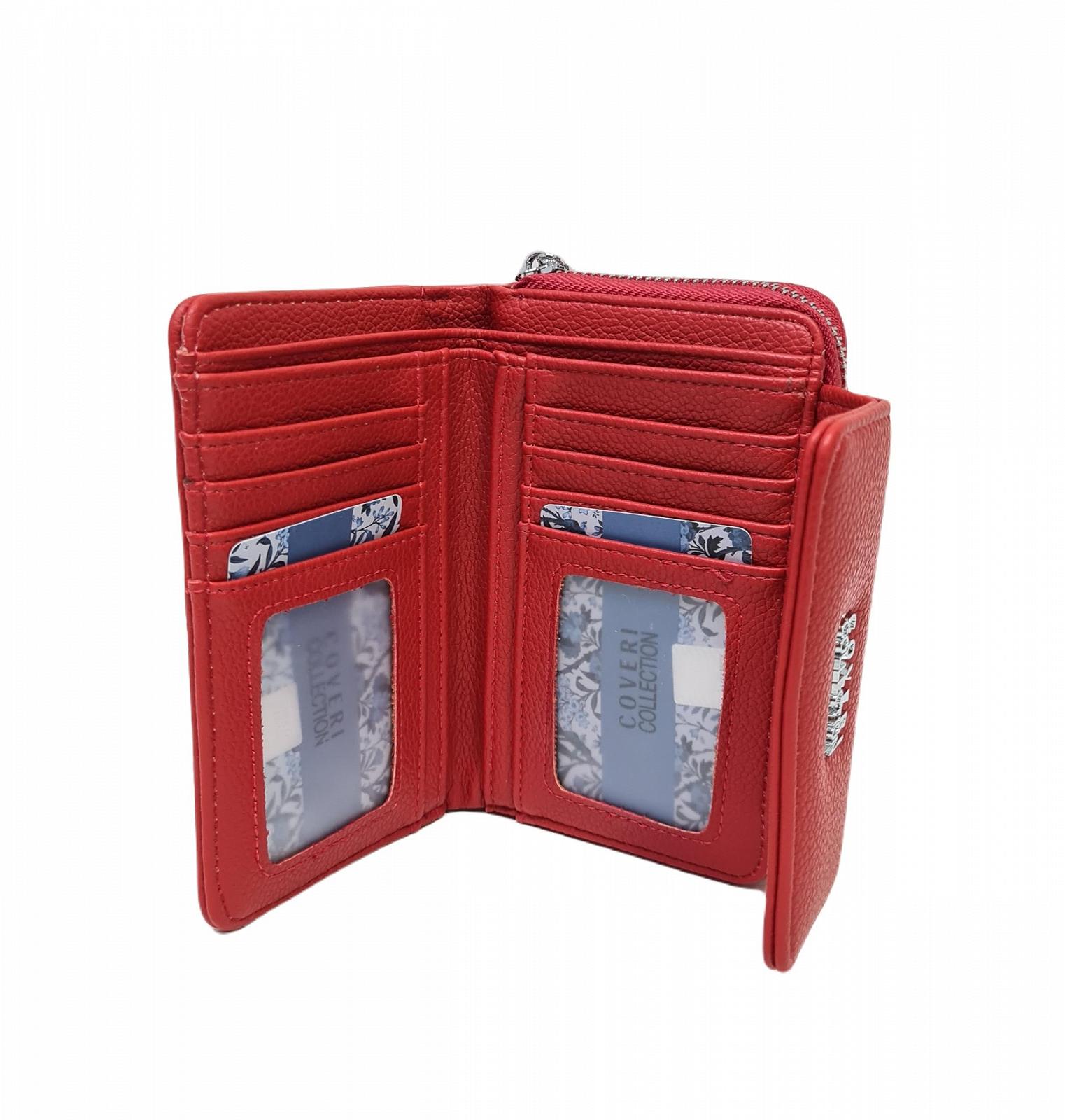 Жіночий Гаманець Coveri Collection 05-7 Червоний, фото №5 Жіночий Гаманець Coveri Collection 05-7 Червоний, фото №5
