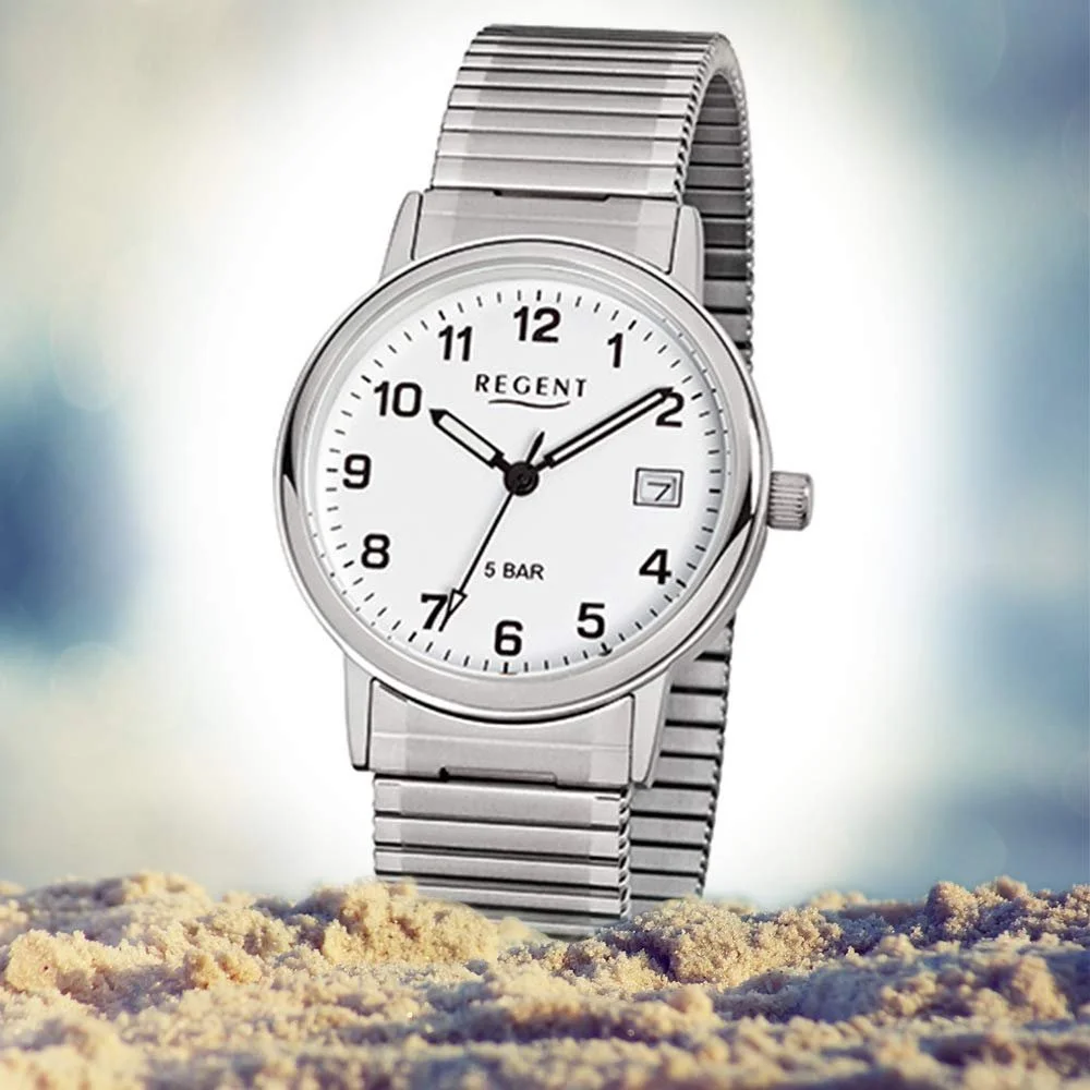 Годинник Regent Чоловічий Сталевий Браслет F705, фото №5 Годинник Regent Чоловічий Сталевий Браслет F705, фото №5