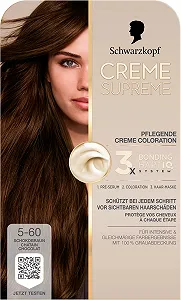 Фарба для волосся Schwarzkopf Creme Supreme 5-60 Шоколадно-коричневий synthetic.ua - Фото 1