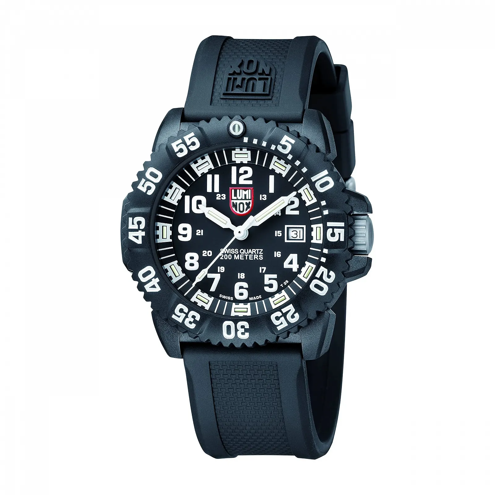 Часы Luminox Original Navy Seal XS.3051.F Мужские 44 мм Дайверские Черные с Отображением Даты 200 м Водонепроницаемые, черные, 44 мм, Спортивные, фото №8 Часы Luminox Original Navy Seal XS.3051.F Мужские 44 мм Дайверские Черные с Отображением Даты 200 м Водонепроницаемые, черные, 44 мм, Спортивные, фото №8