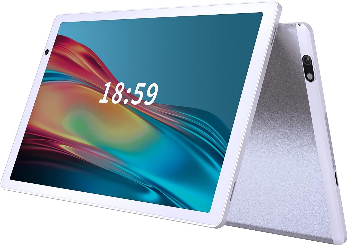 Планшет 10.1" Full HD LNMBBS P40 4/64Gb 4G 1-SIM 8 ядер Android 10 6000 mAh Silver, фото №1