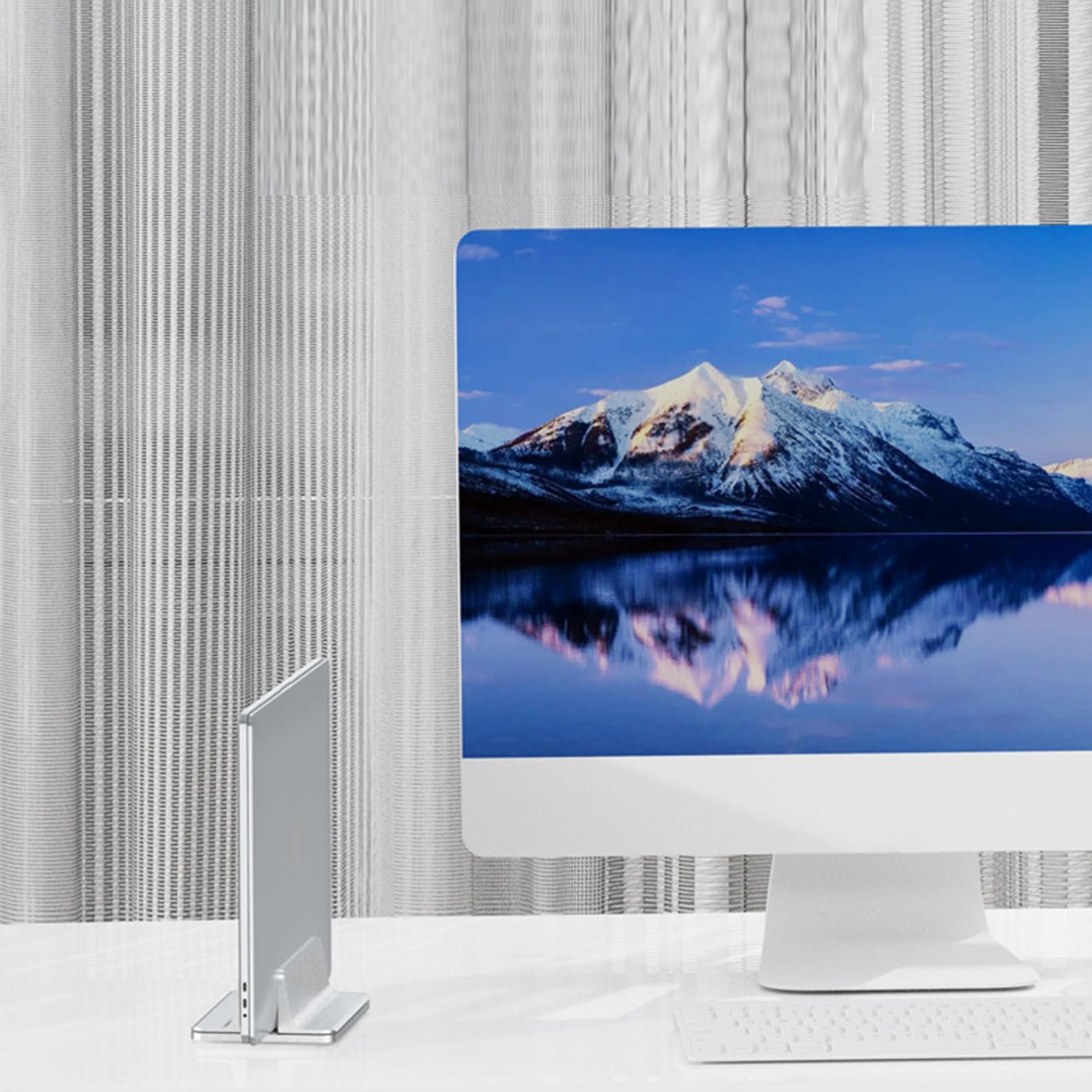 Вертикальная Подставка для ноутбука Алюминиевая Регулируемая Настольная Для экономии места Для ноутбука, фото №8 Вертикальная Подставка для ноутбука Алюминиевая Регулируемая Настольная Для экономии места Для ноутбука, фото №8