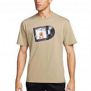 Футболка Nike Basketball Tee S Коричневый - Фото 1