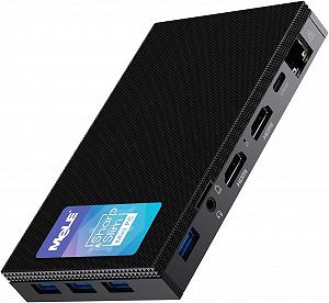 Купити Міні ПК MeLE Quieter 3Q / Intel Celeron N5105 / RAM 16GB / SSD 512GB / 2 x HDMI / LAN / Wi-Fi 6 / Bluetooth 5.2 / Windows 11 / Чорний - Фото 1 Міні ПК MeLE Quieter 3Q / Intel Celeron N5105 / RAM 16GB / SSD 512GB / 2 x HDMI / LAN / Wi-Fi 6 / Bluetooth 5.2 / Windows 11 / Чорний - Фото 1