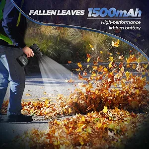 Воздуходувка Saker 180 000 об/мин 2 аккумулятора synthetic.ua - Фото 1