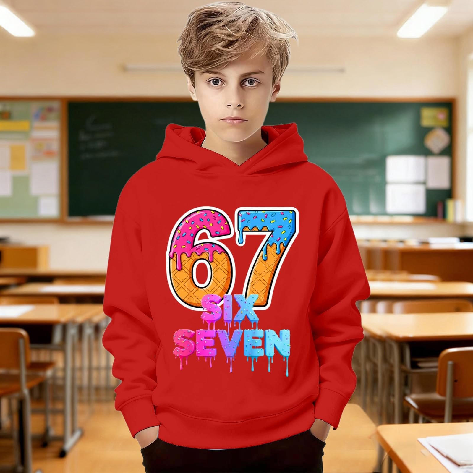 Дитячий пуловер Толстовки 67 Six Seven Толстовка з довгими рукавами, фото №2