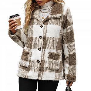 Пальто Teddy ZOEY В клітинку - Фото 1