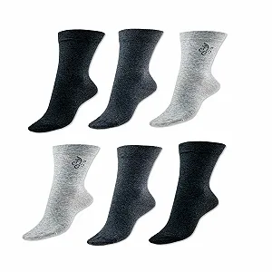 Носки Women's Health Extra Wide Shaft Vein Friendly 2 x 3 серые тона - Фото 1